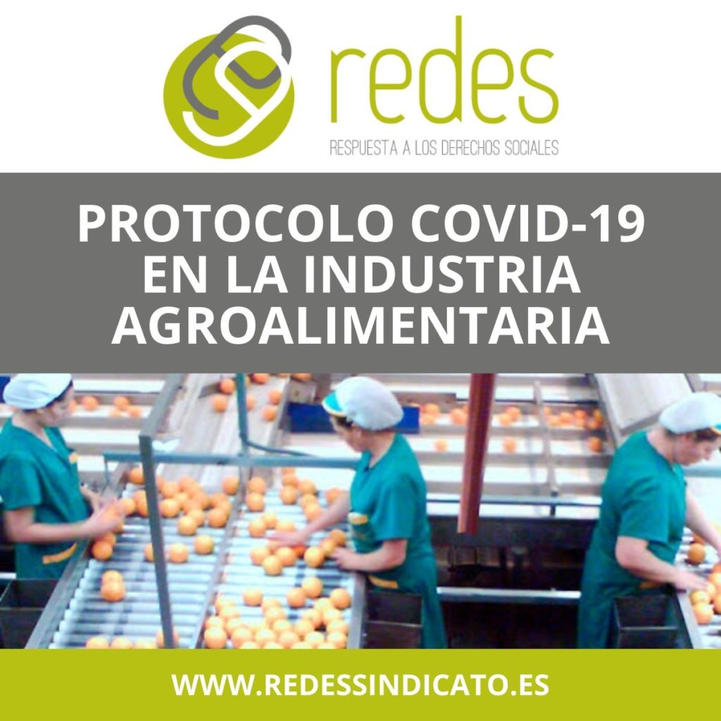 Protocolos COVID en la industria agroalimentaria